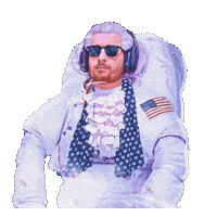 Fade Away American Sticker