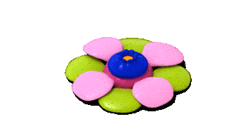 3D Flower Sticker by Michael Van Swearingen