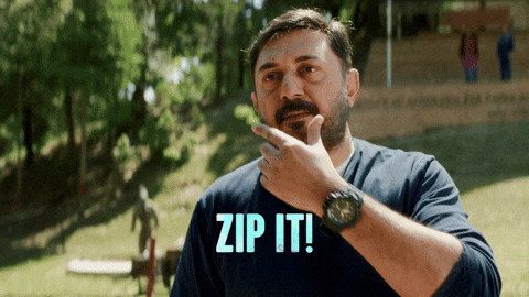 Silence Shut Up GIF by Anupam Kher Studio