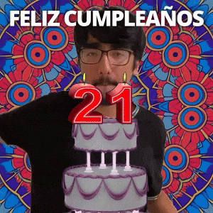 ¡Feliz 21.º cumpleaños!