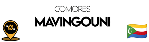 Nn Comores Sticker by NoirNomads