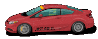 Honda Car Sticker by kneapolitan