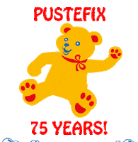 Bear Bubbles Sticker by Pustefix