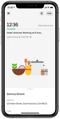 Uber Eats GIF by Mashable