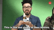 Drinking Beer GIF by BuzzFeed