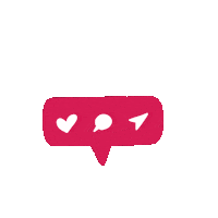 nisamn love art instagram like Sticker