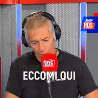 Giovanni Vernia GIF by RDS 100% Grandi Successi