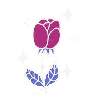 thehelloday pink flower light rose Sticker