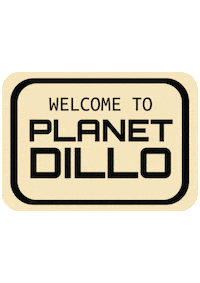 dilloday northwestern mayfest dilloday planetdillo Sticker