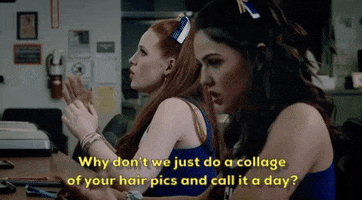 high school why dont we just do a collage of your hair pics and call it a day GIF by The Orchard Films
