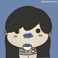 Blueberry Eating GIF