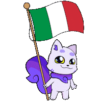 Italian Pizza Sticker by Lucky Kat Studios