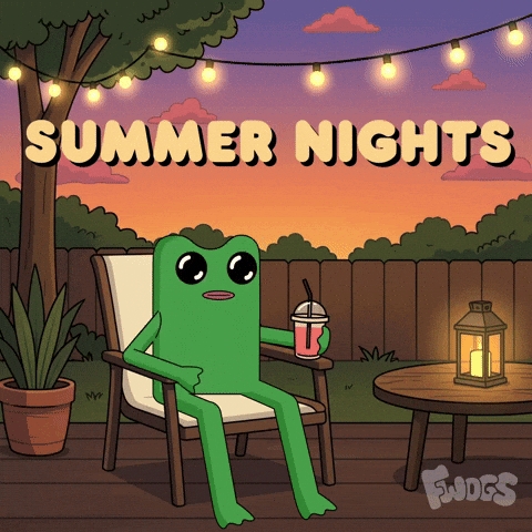 Frog Taking It Easy GIF by fwogs