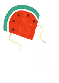 Children Watermelon Sticker by PHRC
