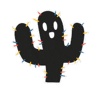Happy Cactus Sticker by PHR
