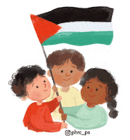 PHRCPS palestine gaza freepalestine ceasefire Sticker