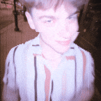 Stare Owen GIF