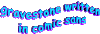 font comic sans Sticker by AnimatedText