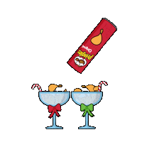 Celebrate Merry Christmas Sticker by Pringles Europe