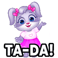 Showing Look Here Sticker by Lucas and Friends by RV AppStudios