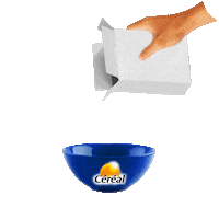 CEREAL-Italia breakfast goodmorning cup milk Sticker