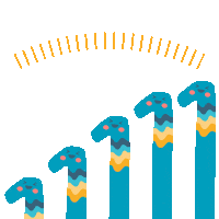 Happy Hooray Sticker by Offspringinc