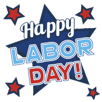 Celebrating Labor Day Sticker