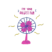 Fan Sticker by VeronikaWorks
