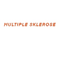 Multiple Sclerosis Ms Sticker by deinechristine