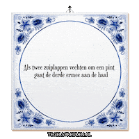 Humor Wijsheid Sticker by Tegelspreuken.nl
