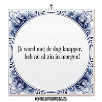 Nl Spreuk Sticker by Tegelspreuken.nl