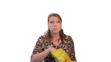 Marijkeswereld yes chips interested lis Sticker