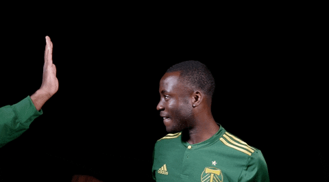 high five portland timbers GIF by Timbers