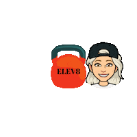 Happy The Brain Sticker by Elev8