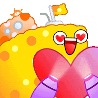 imaginaryones heart nft clapping submarine Sticker