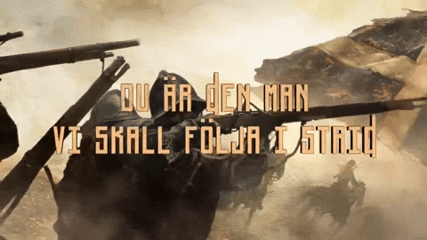 Music Video Metal GIF by Sabaton