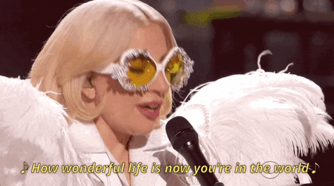 lady gaga elton john tribute GIF by Recording Academy / GRAMMYs