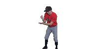 Rock Paper Scissors Wyatt Sticker by Richmond Spiders