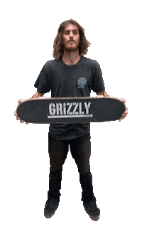 Skateboarder Grizzlygang Sticker by Dew Tour