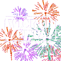 Celebration Fireworks Sticker by Wicked Cutz