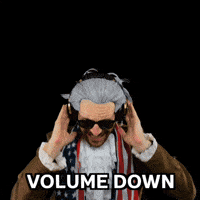 Noise Quiet Down GIF