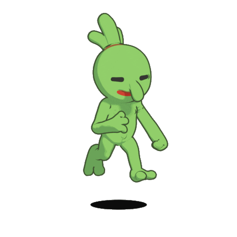 Run Running Sticker