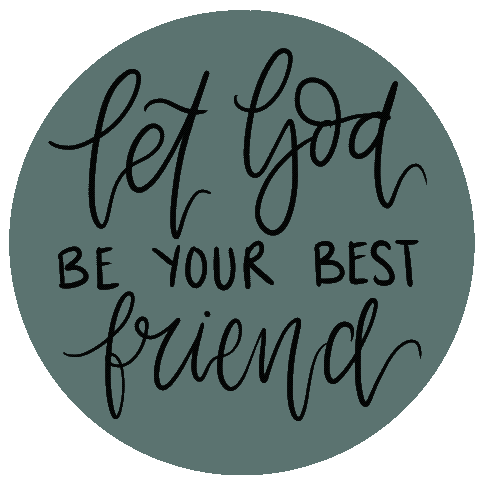 haenbe best god friend faith Sticker