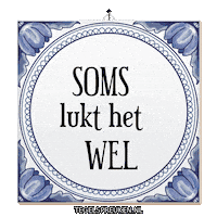 Ja Yes Sticker by Tegelspreuken.nl