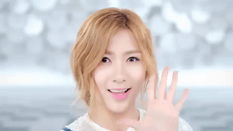 k-pop wink GIF