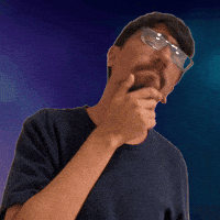 Beard Think GIF