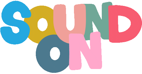 Sound On Sticker by Poppy Deyes