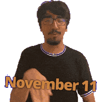 November 11Th Sticker