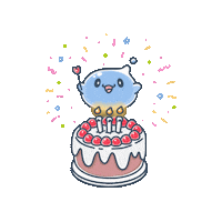 Happy Birthday Love Sticker by Squishiverse