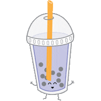 Chinese Drink Sticker by queeniescards